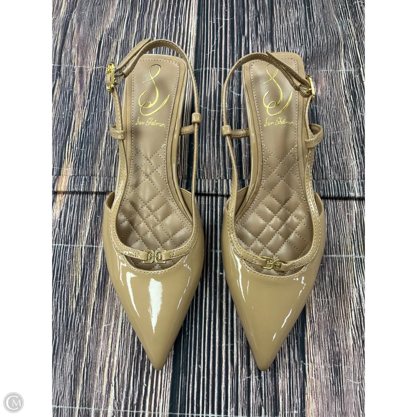 Shoes Heels Kitten By Sam Edelman In Tan, Size: 6