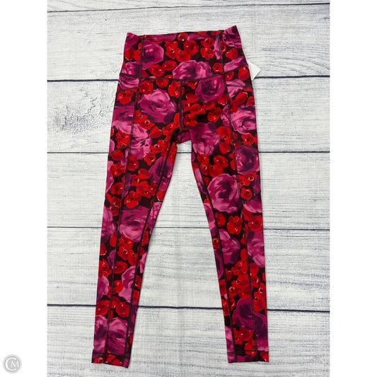 Pants Designer By Kate Spade In Pink & Red, Size: Xs