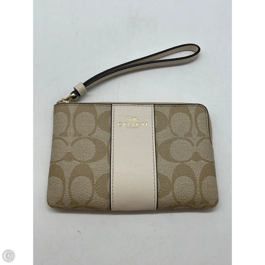 Wristlet Designer By Coach, Size: Medium