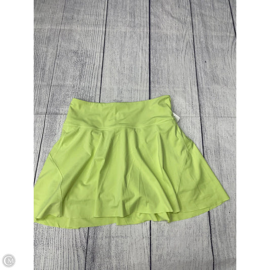 Athletic Skort By Athleta In Green, Size: M