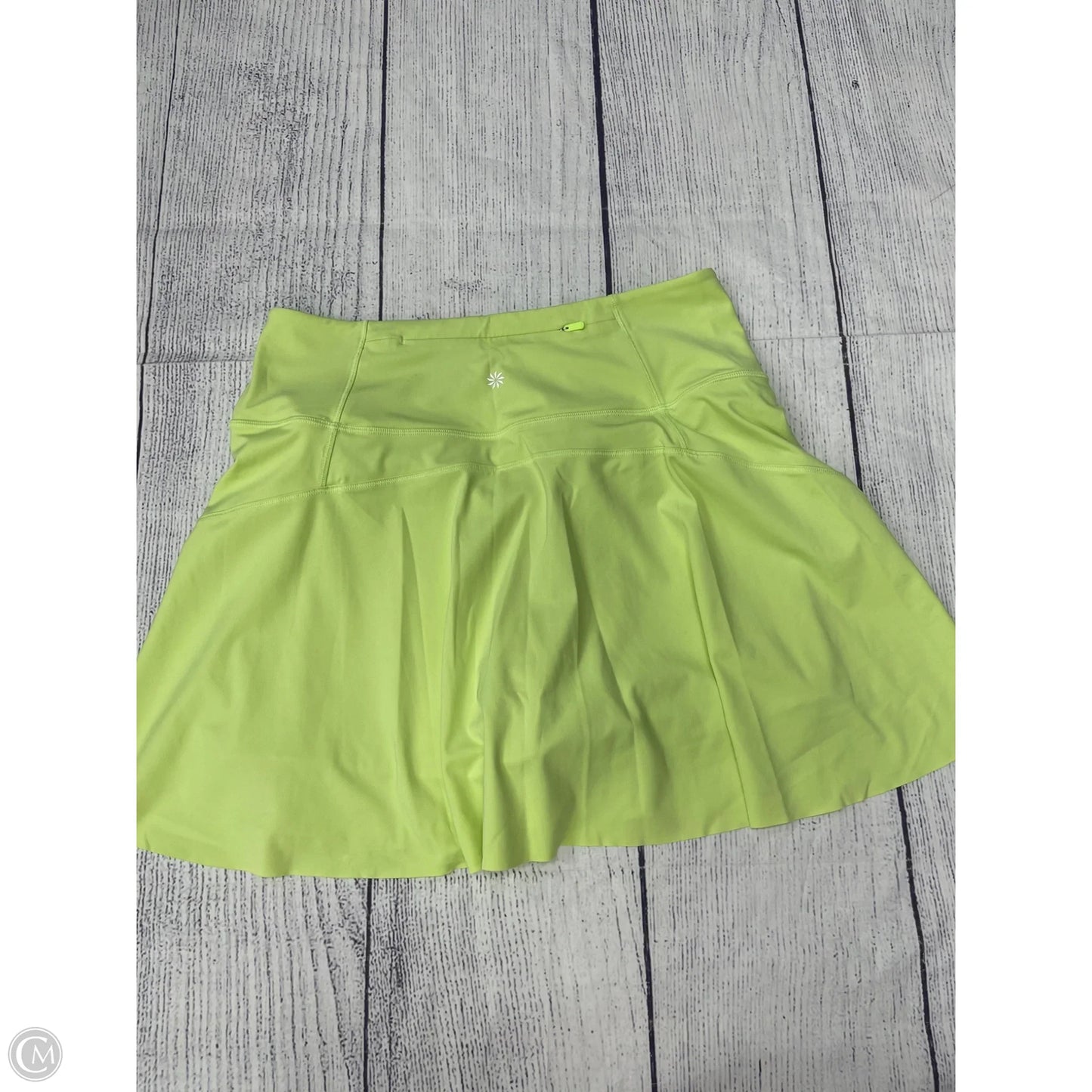 Athletic Skort By Athleta In Green, Size: M