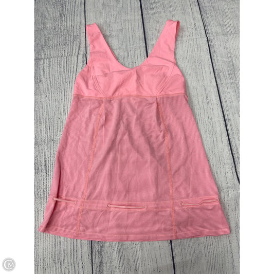 Athletic Tank Top By Lululemon In Pink, Size: 6