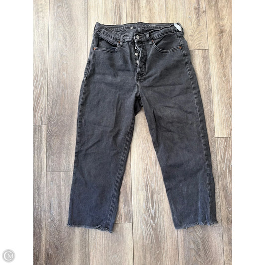 Jeans Straight By Old Navy In Black, Size: 12