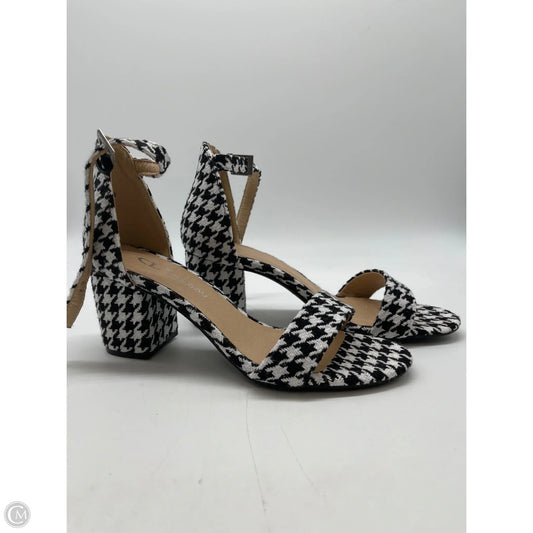 Shoes Heels Block By Cl By Chinese Laundry In Polkadot Pattern, Size: 7