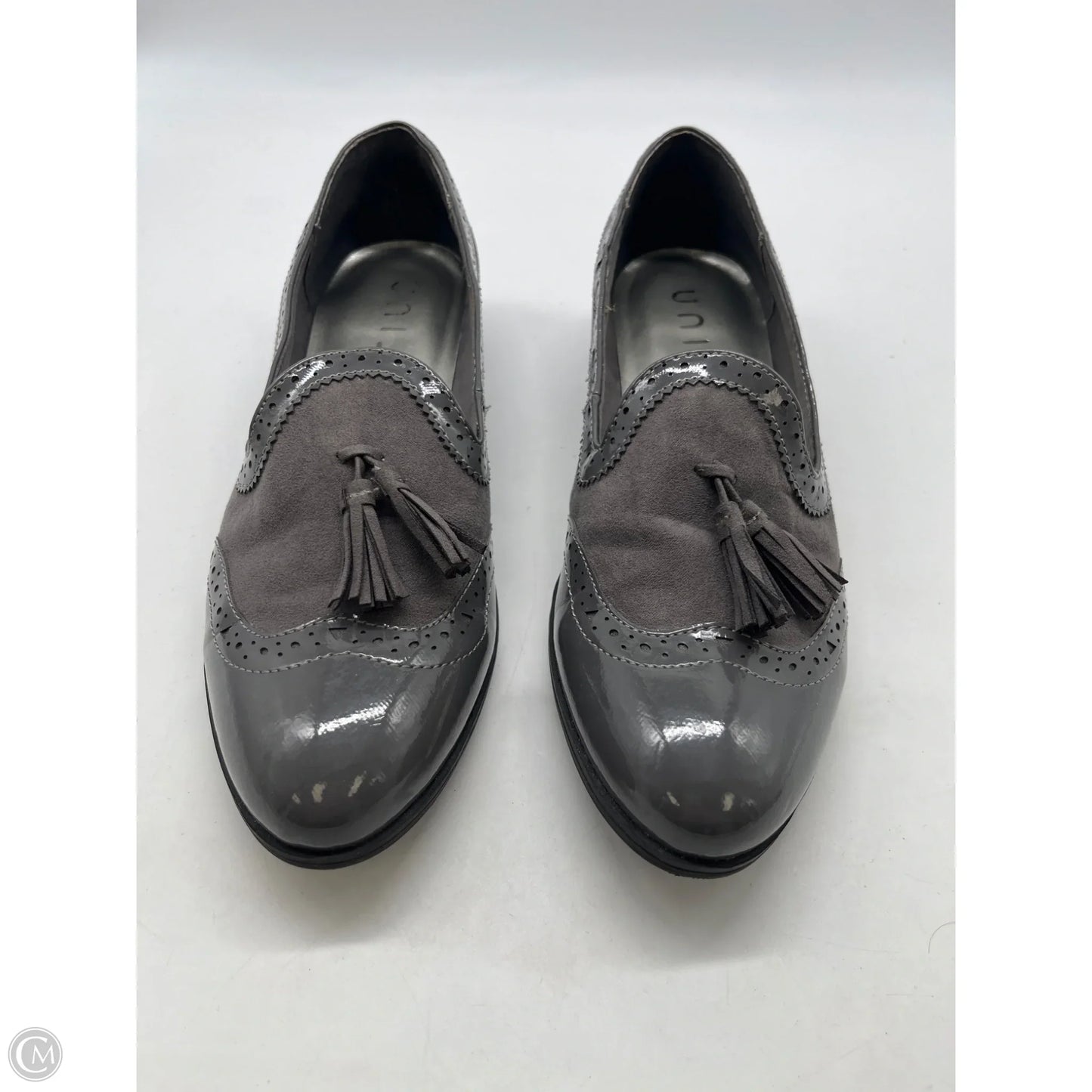 Shoes Flats By Unisa In Grey, Size: 6.5