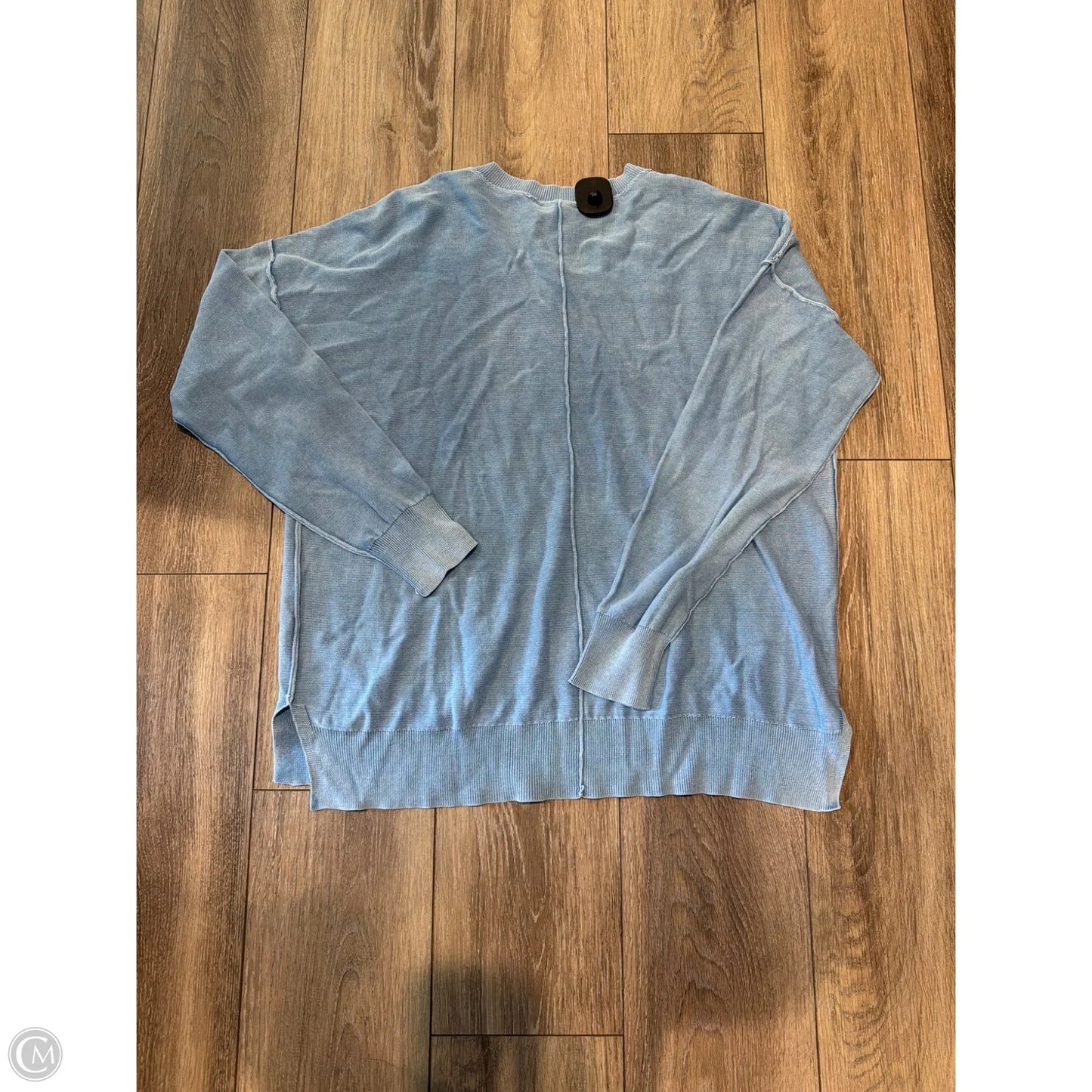 Sweater By Attitude In Blue, Size: L