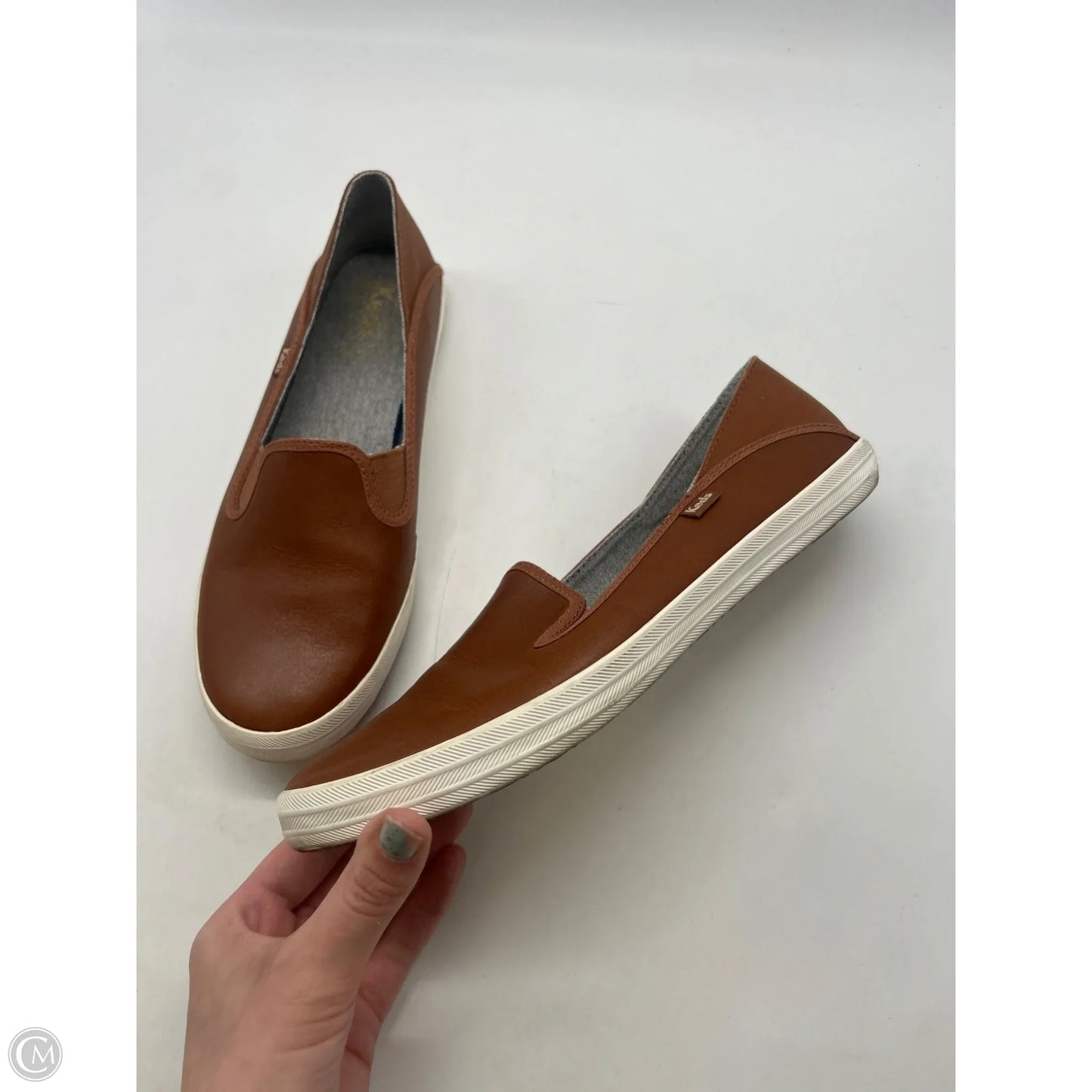 Shoes Flats By Keds In Brown, Size: 9