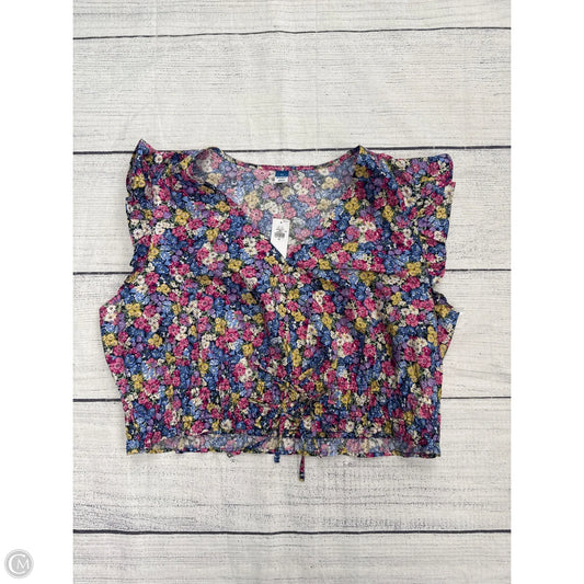 Top Short Sleeve By Old Navy In Purple, Size: Xl