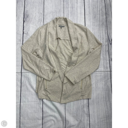 Blazer By Clothes Mentor In Beige, Size: 1x