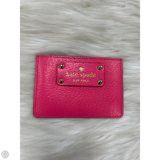 Id/card Holder Designer By Kate Spade, Size: Small