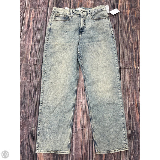 Jeans Wide Leg By Good American In Blue, Size: 12