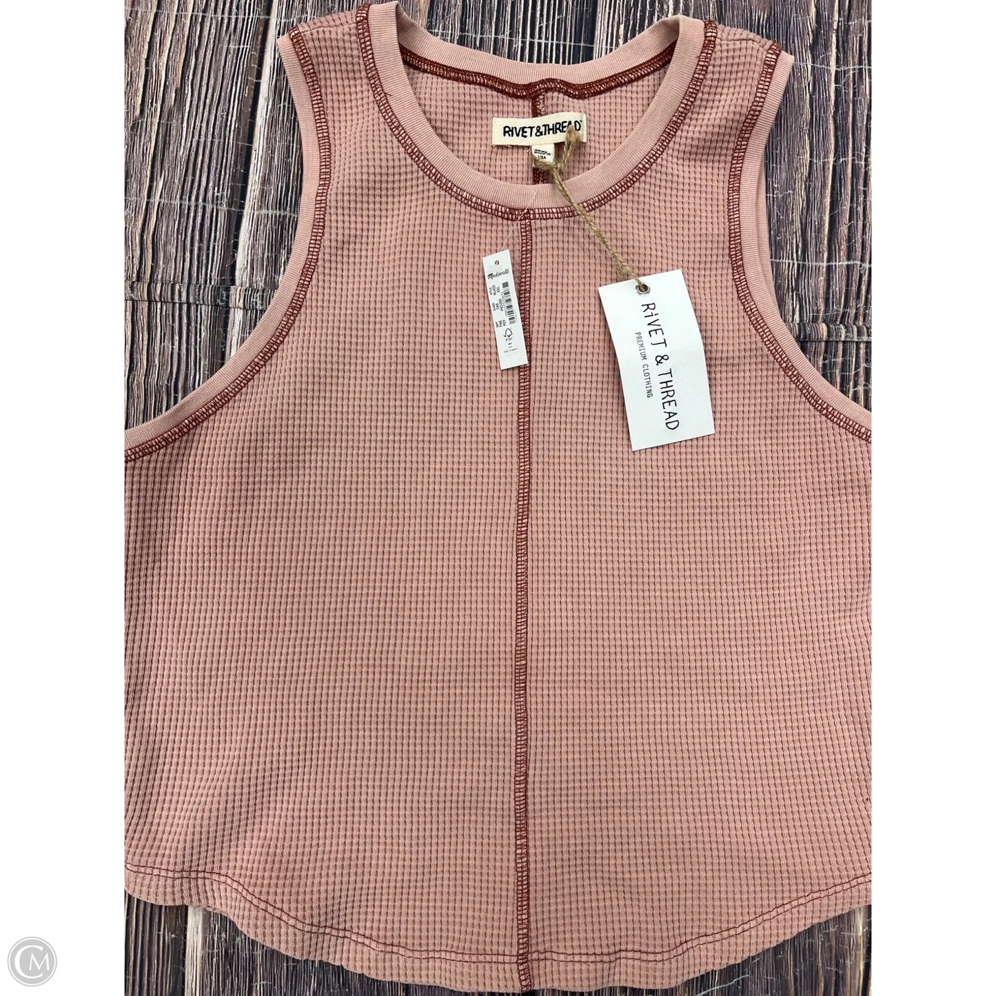 Tank Top By Madewell In Orange, Size: 1x