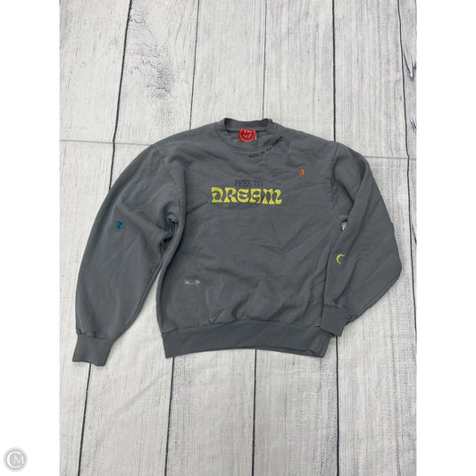 Sweatshirt Crewneck By Cmb In Grey, Size: S