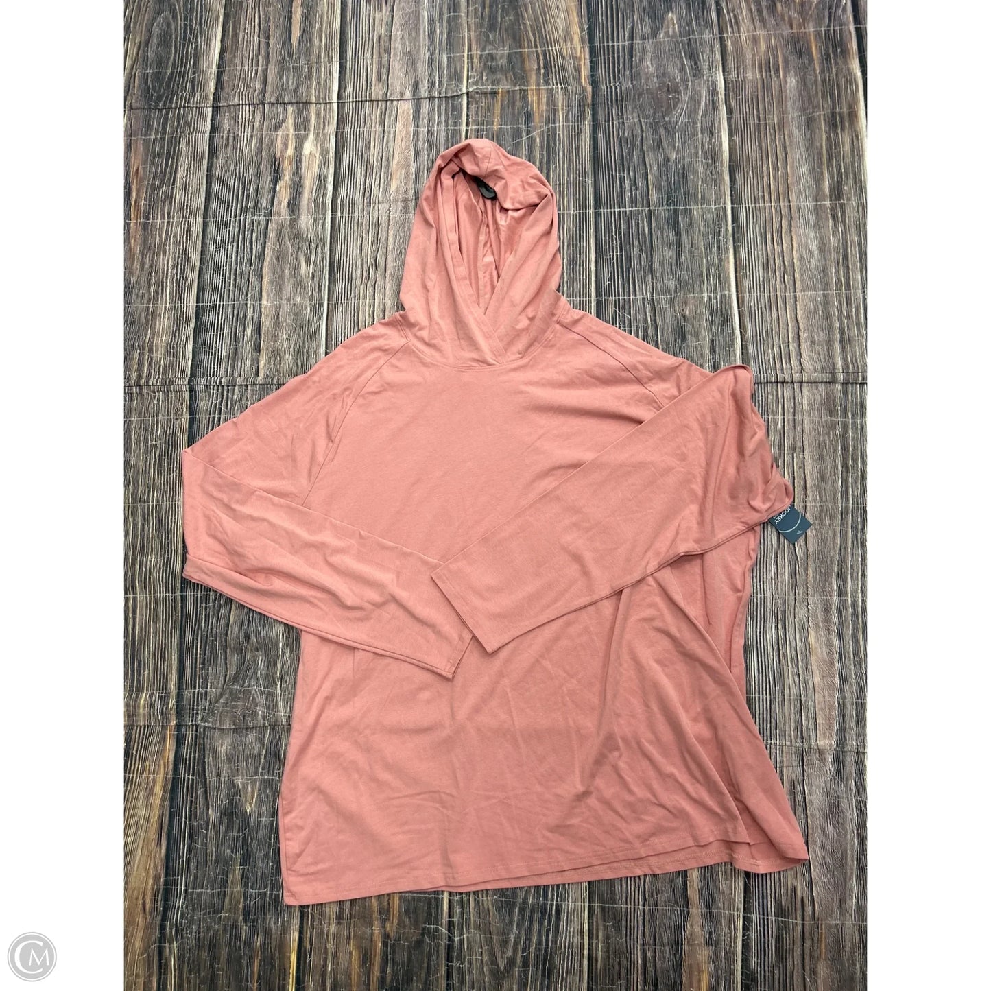 Top Long Sleeve By Jockey In Pink, Size: 2x