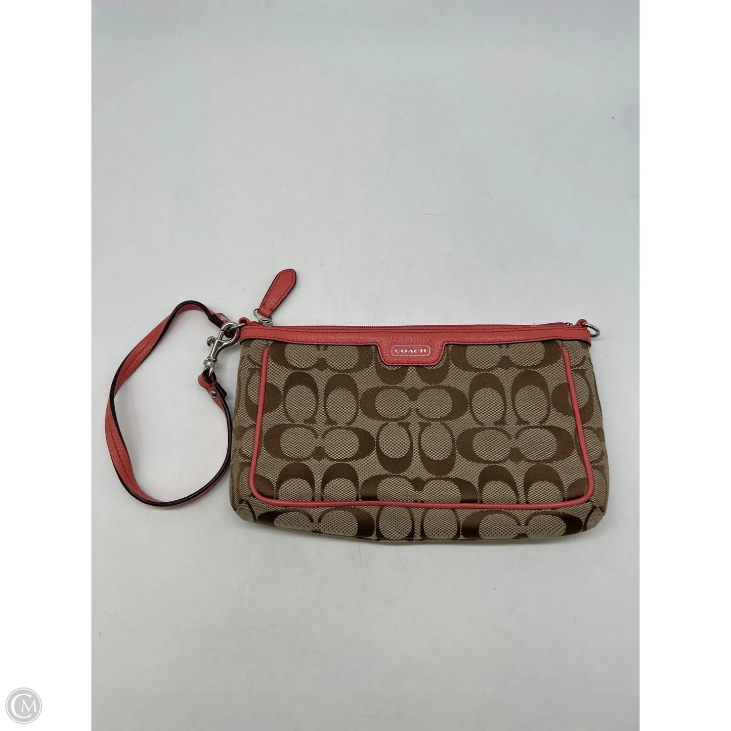 Wristlet Designer By Coach, Size: Large