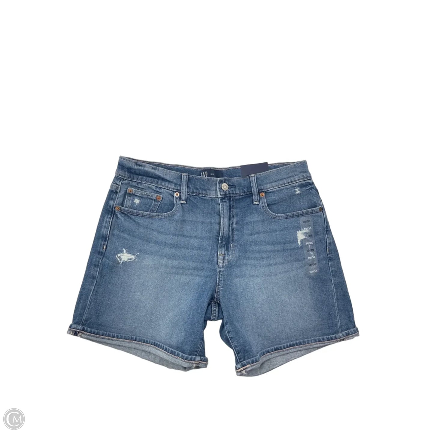 Shorts By Gap In Blue Denim, Size: 10