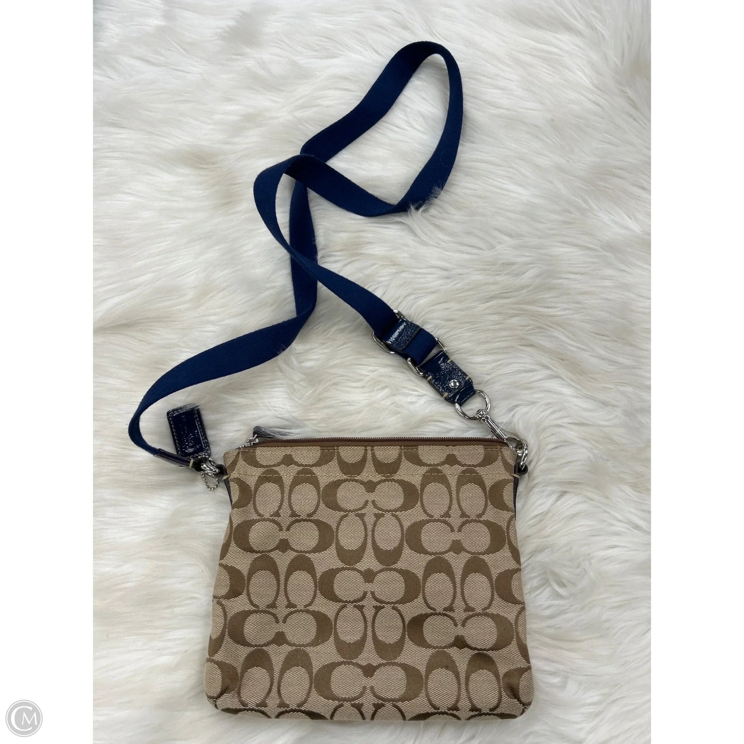 Crossbody Designer By Coach, Size: Medium