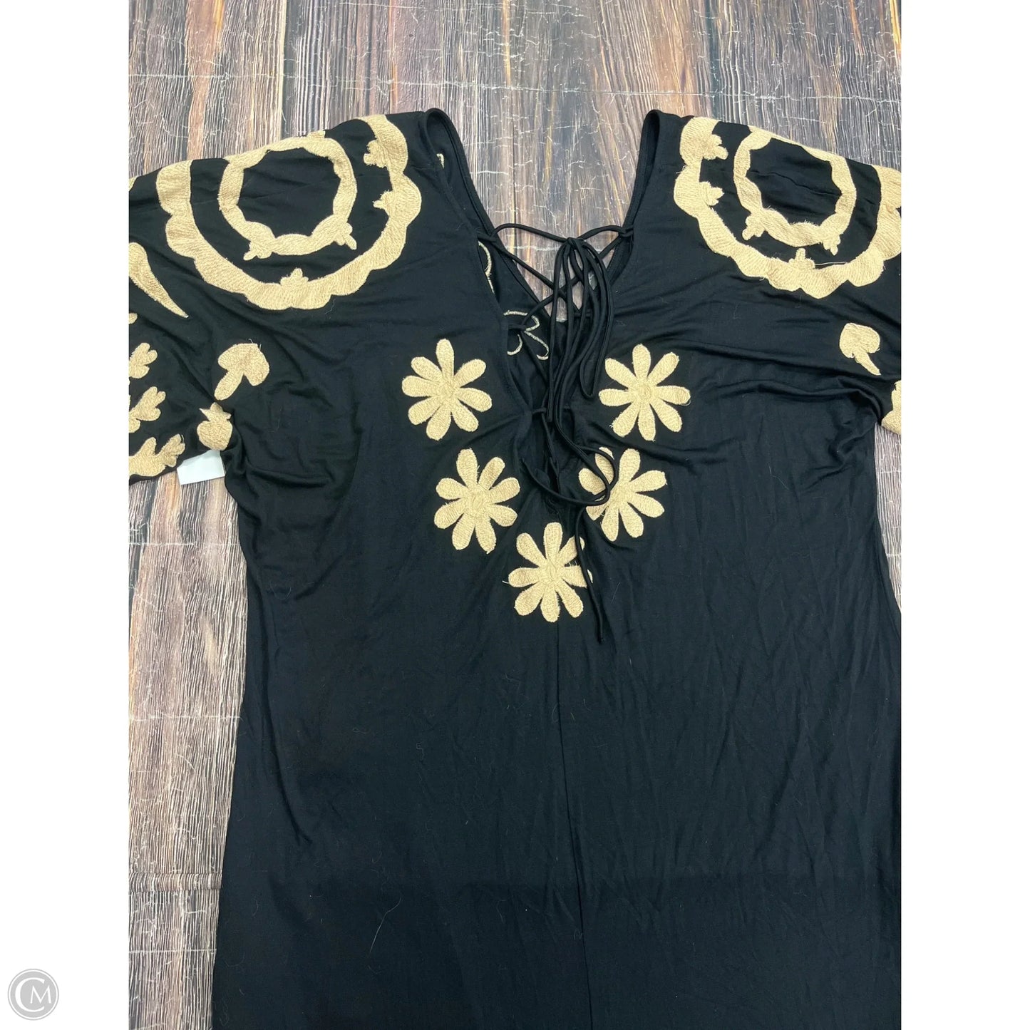 Dress Casual Maxi By Free People In Black, Size: L