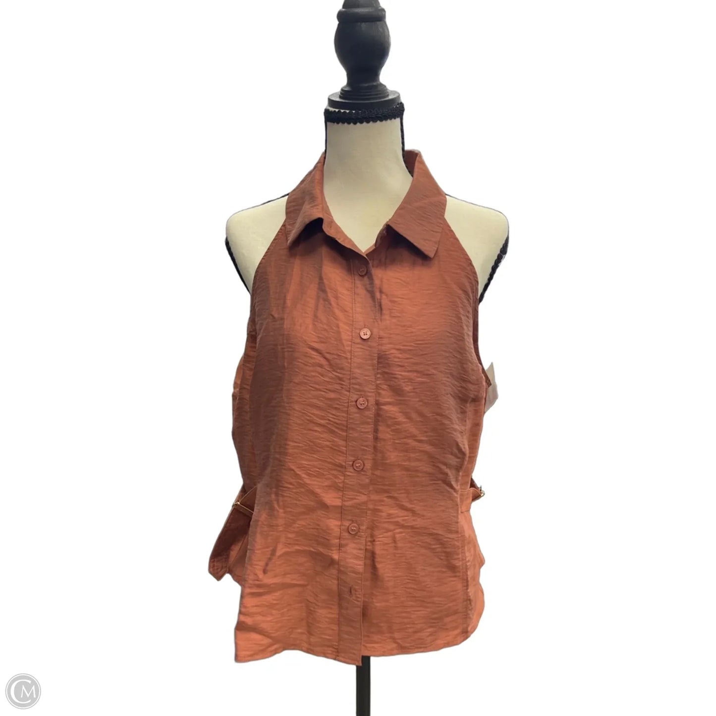 Tank Top By Loft In Brown, Size: L