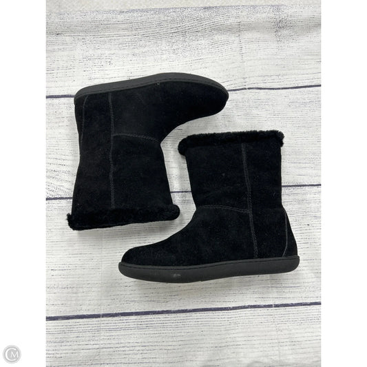 Boots Mid-calf Flats By J. Crew In Black, Size: 7