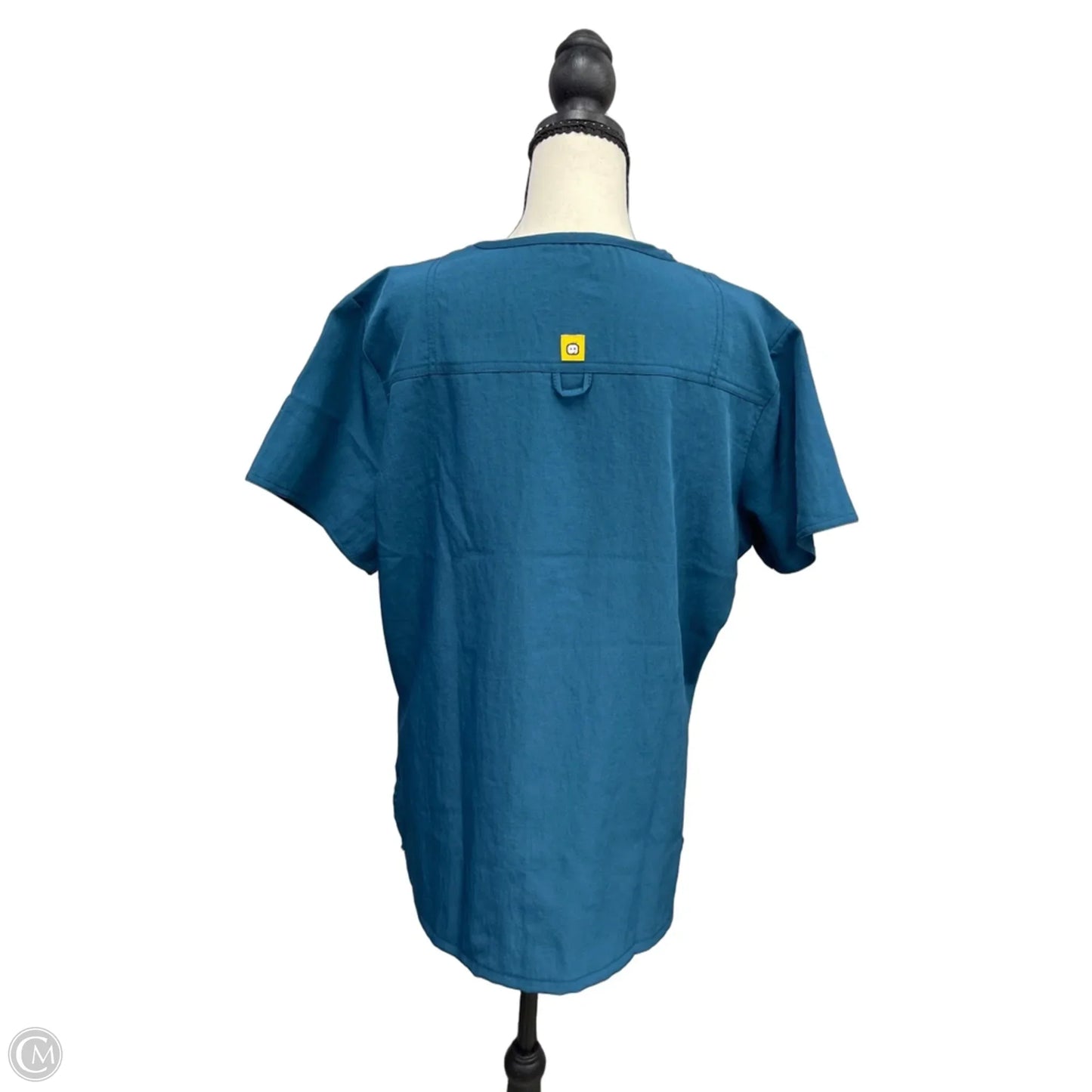 Top Short Sleeve By Clothes Mentor In Teal, Size: L