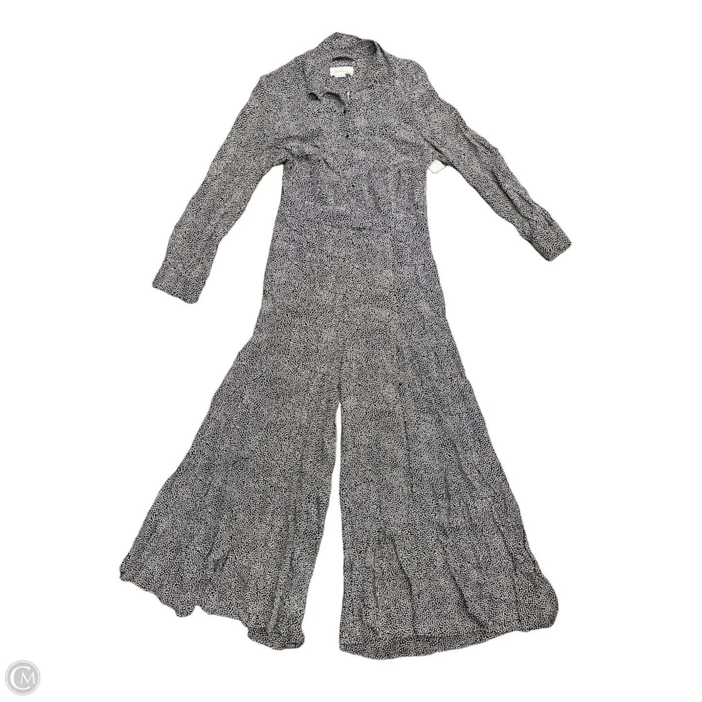Jumpsuit By Anthropologie In Black & White, Size: 10