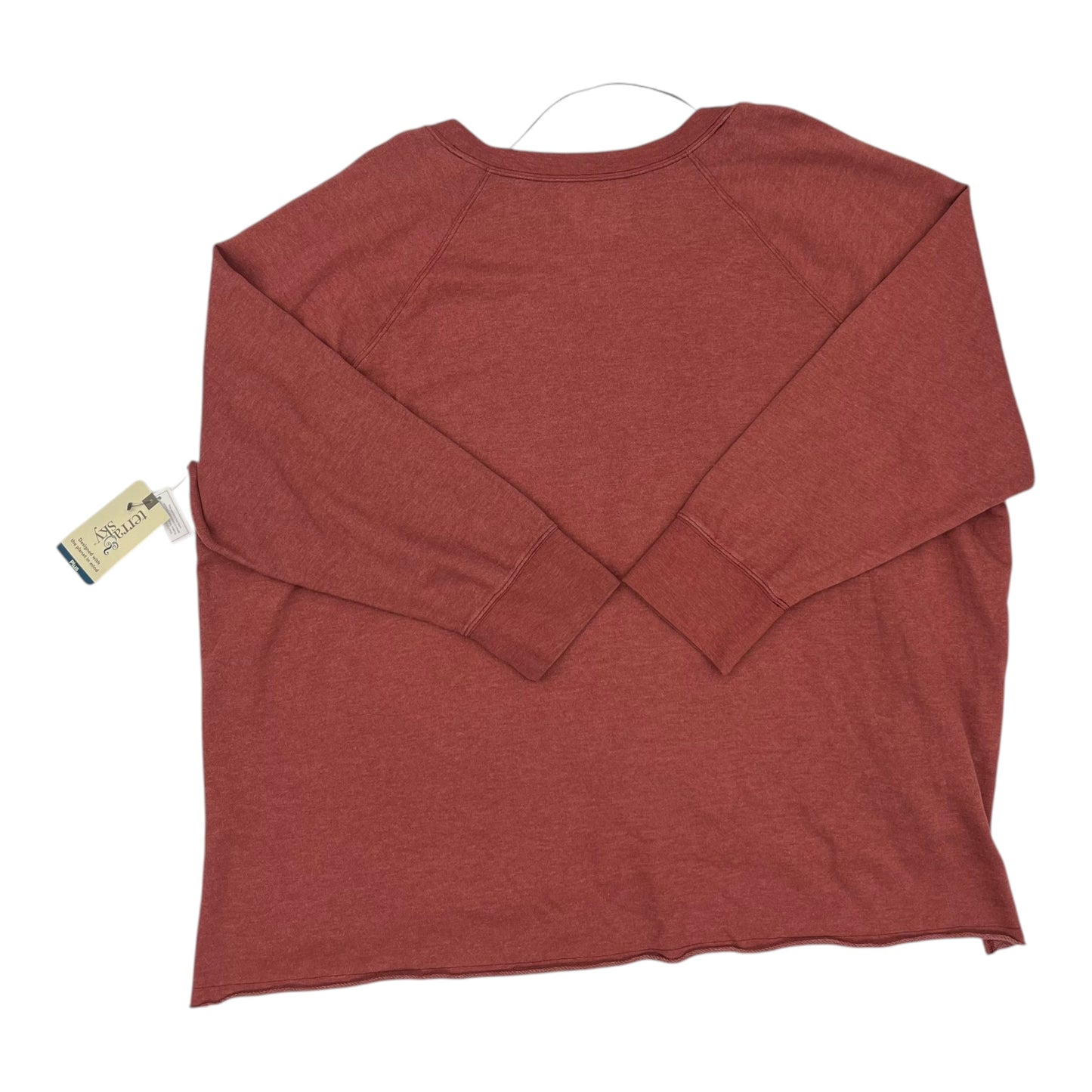 Top Ls By Terra & Sky In Orange, Size:4X