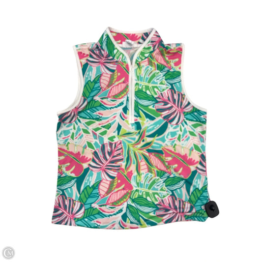 Athletic Tank Top By Sigrid Olsen In Aqua, Size: M