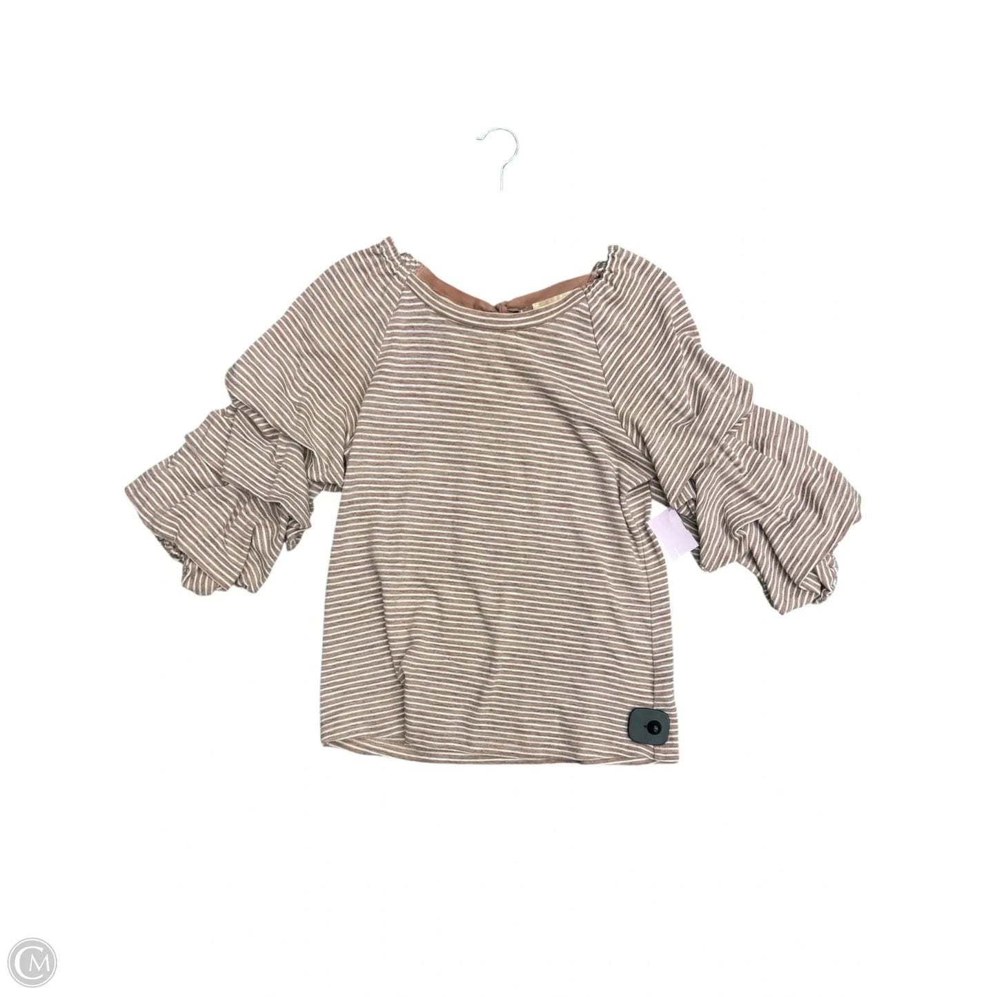 Top Long Sleeve By Skies Are Blue In Mauve, Size: S