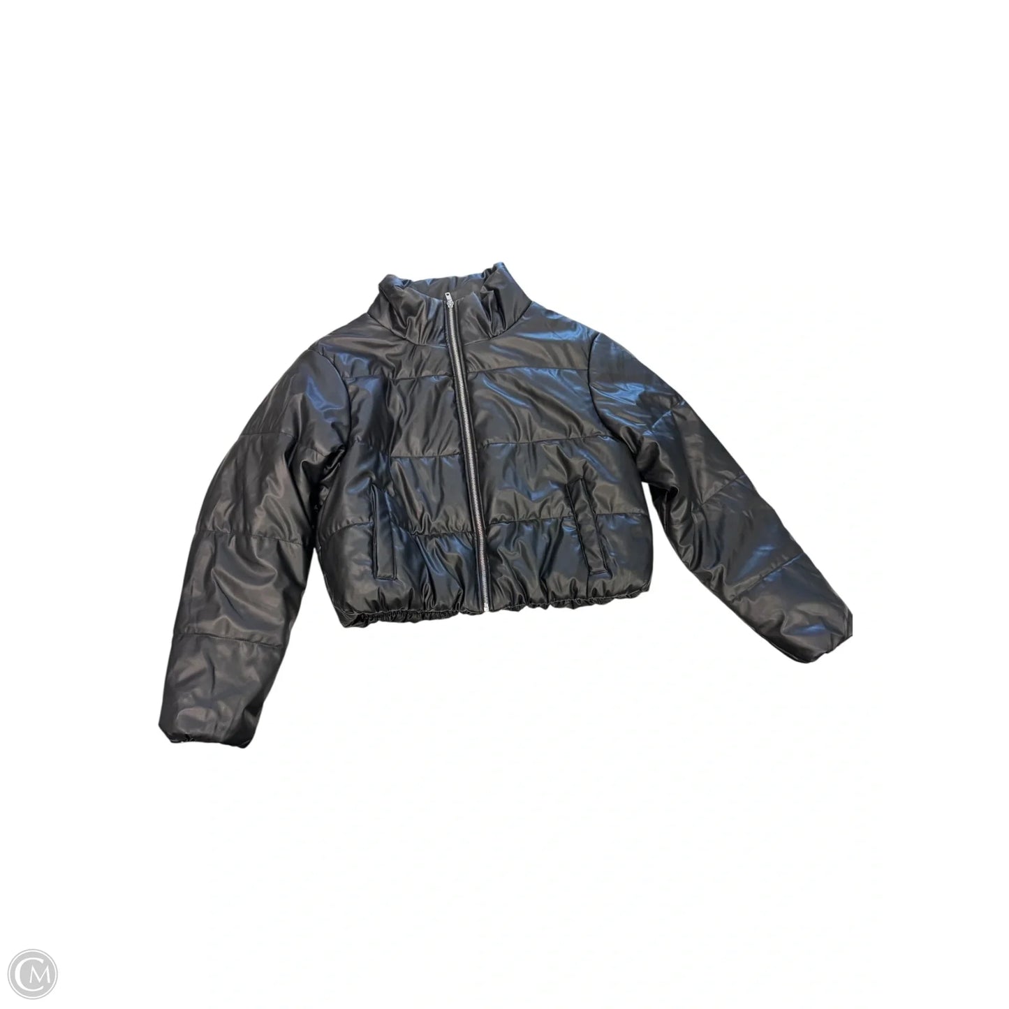 Jacket Puffer & Quilted By Fashion Nova In Black, Size: L