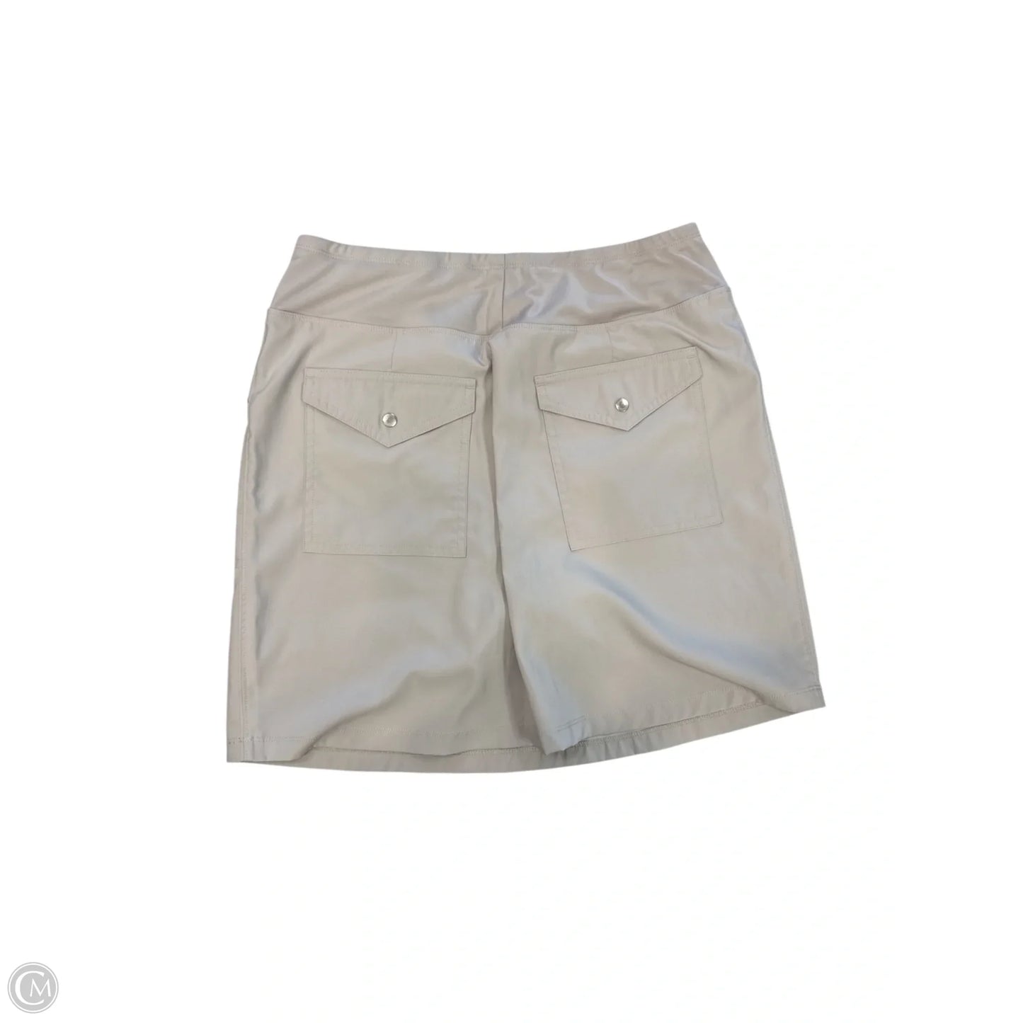 Skort By Clothes Mentor In Tan, Size: M