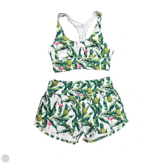 Skirt Set 2pc By Clothes Mentor In White, Size: L