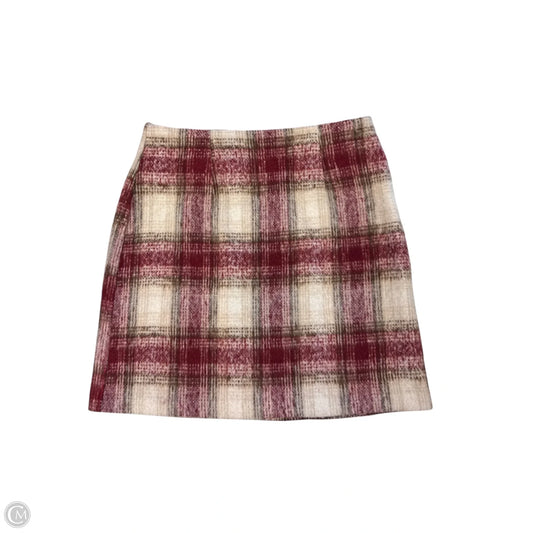 Skirt Midi By Potters Pot In Red, Size: M