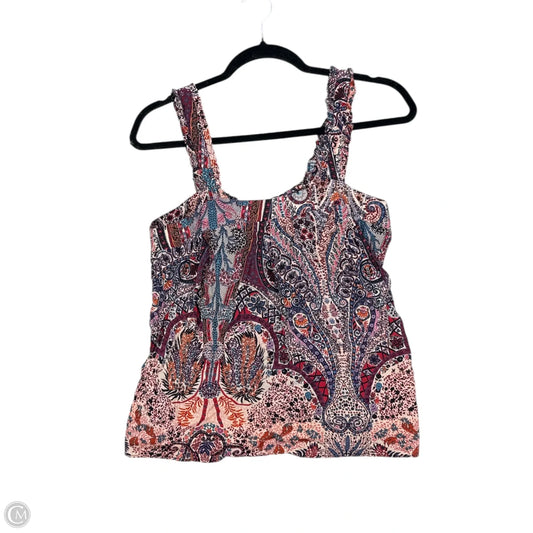 Blouse Sleeveless By Catherine Malandrino In Multi-colored, Size: M