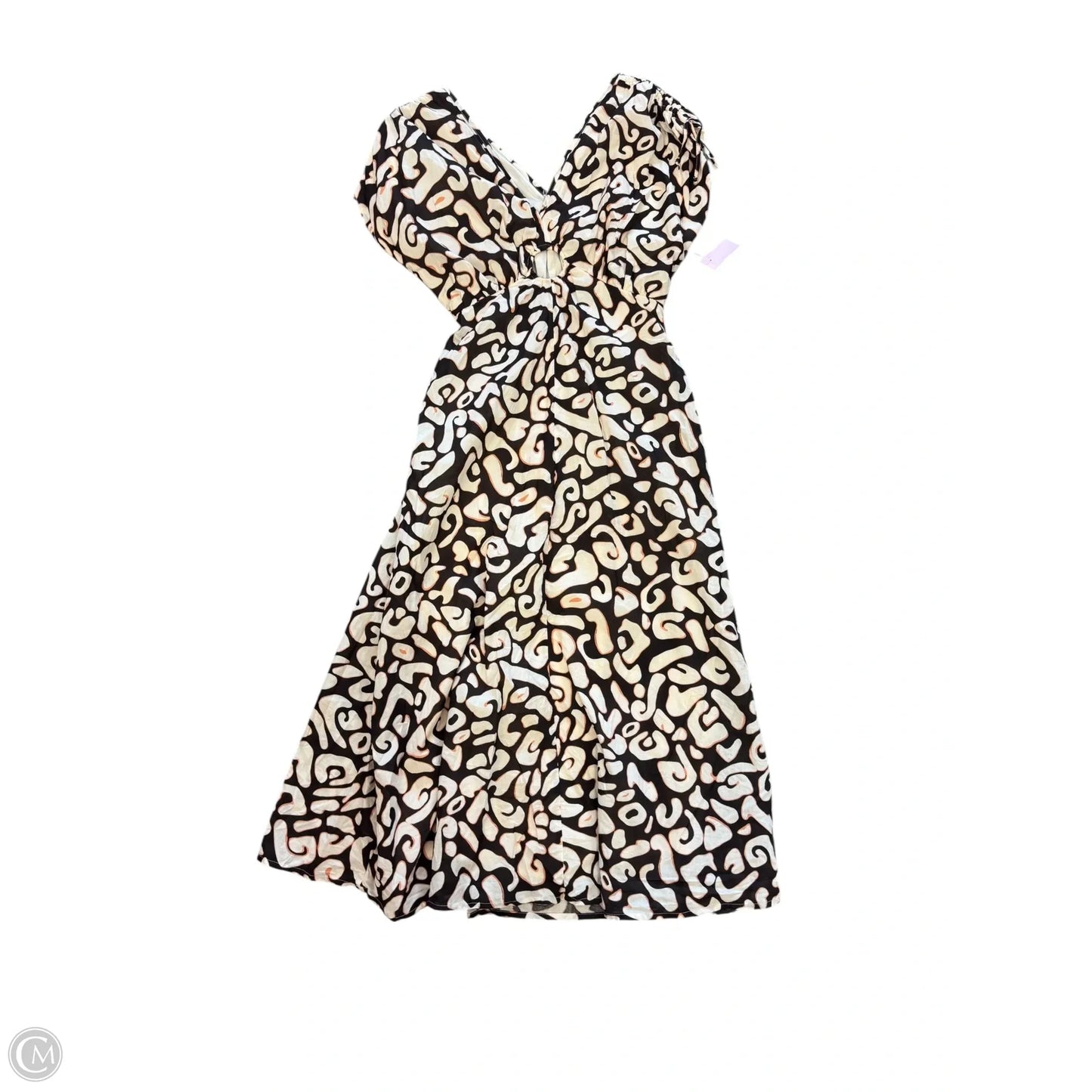 Dress Party Long By Clothes Mentor In Brown, Size: S