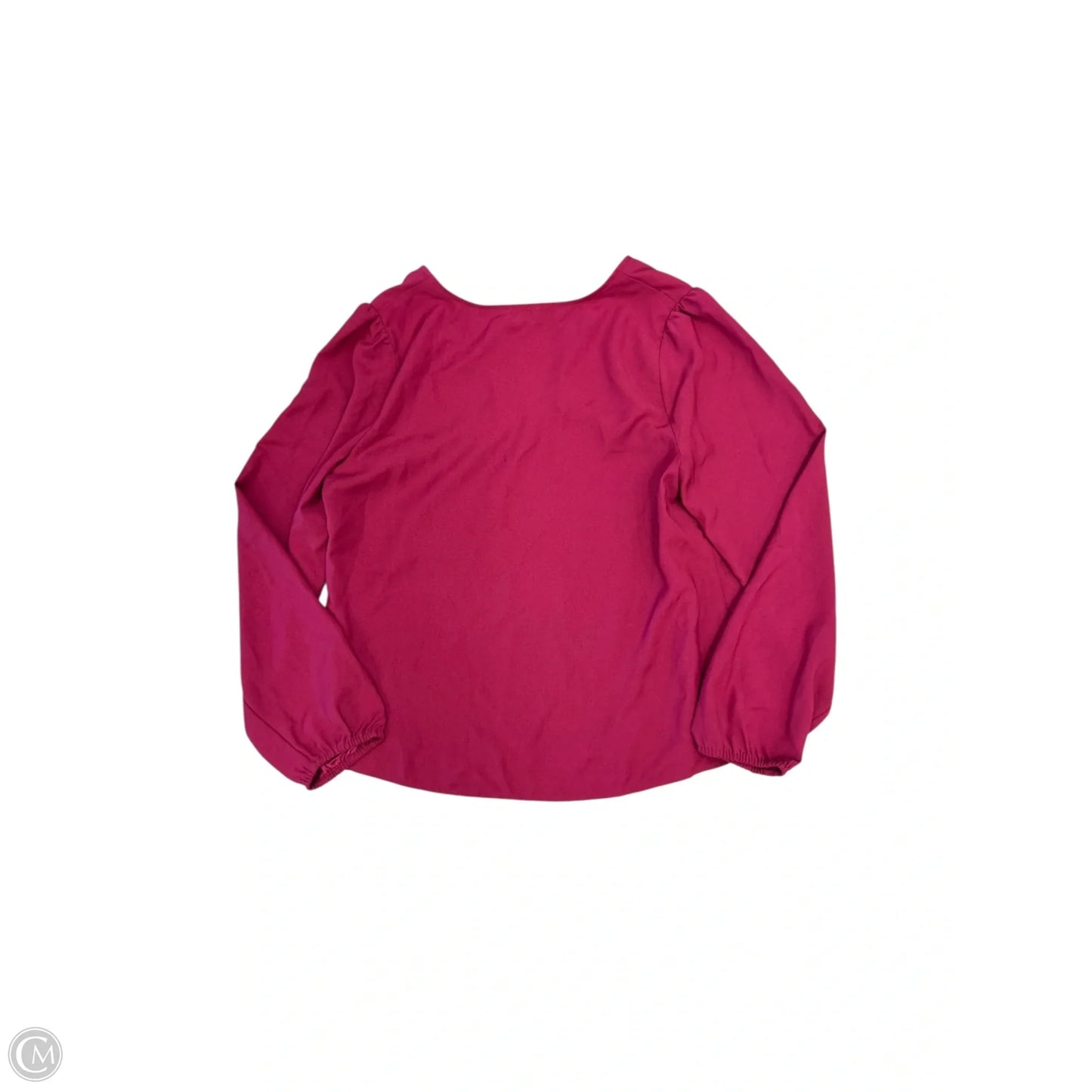 Blouse Long Sleeve By J. Crew In Pink, Size: S
