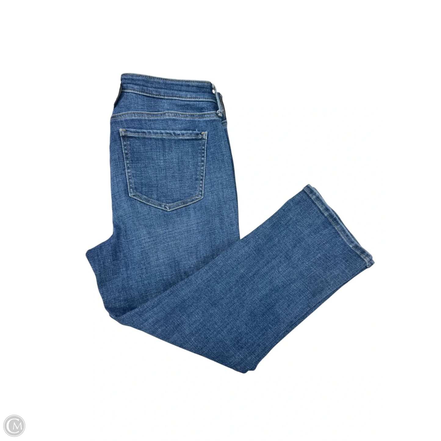 Jeans Cropped By Not Your Daughters Jeans In Blue Denim, Size: 6