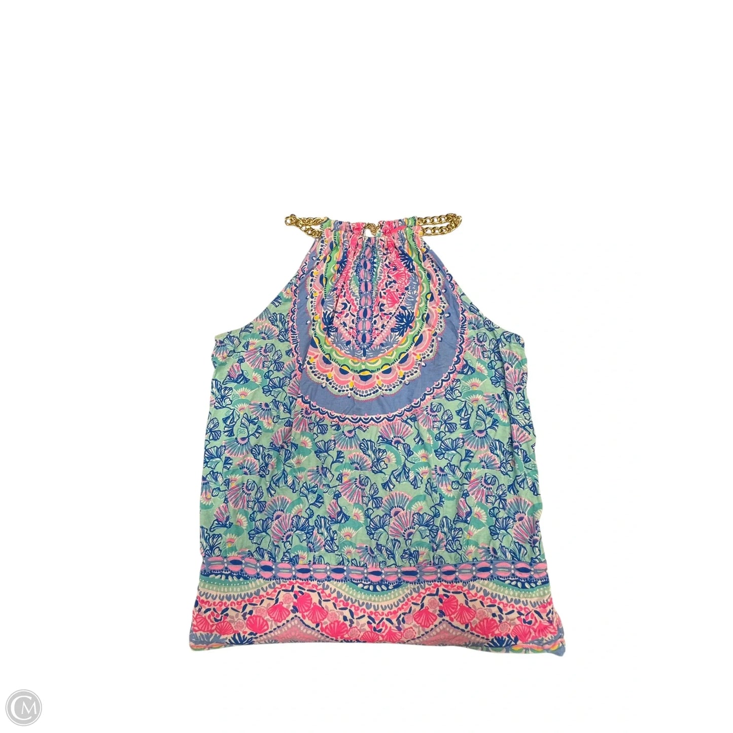 Top Sleeveless Designer By Lilly Pulitzer In Multi-colored, Size: Xl