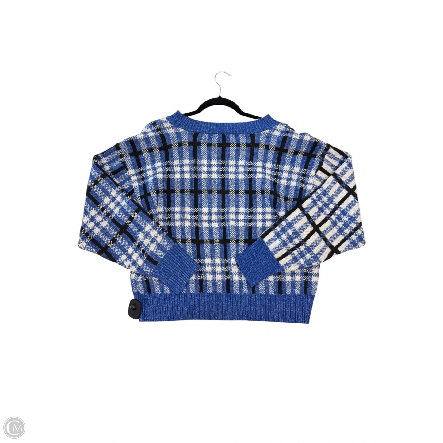 Sweater By 89th And Madison In Blue & White, Size: M
