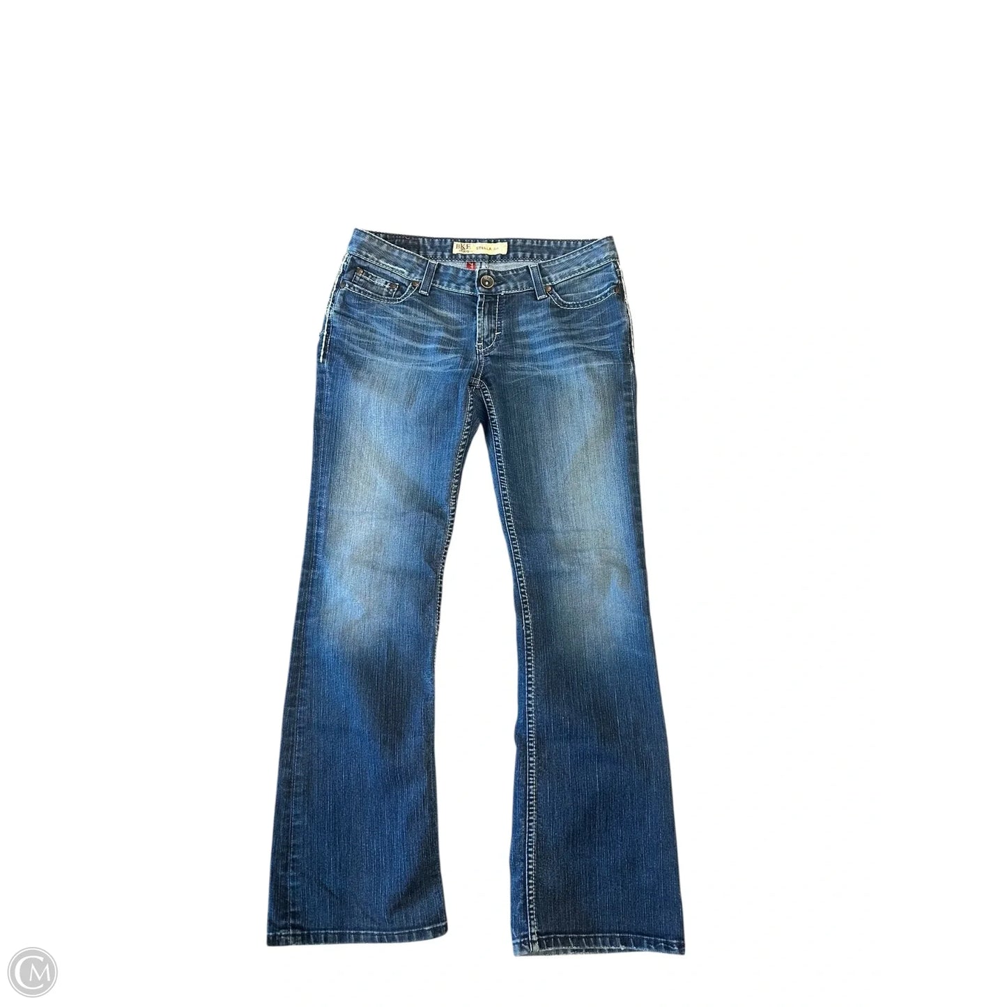 Jeans Boot Cut By Bke In Blue Denim, Size: 8