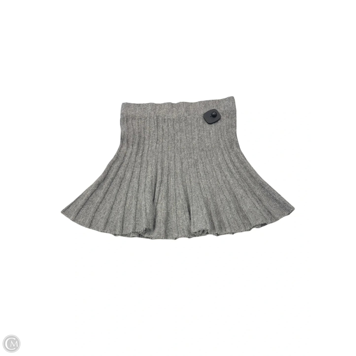 Skirt Midi By Zara In Grey, Size: S