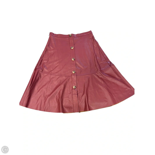 Skirt Maxi By Shein In Red, Size: M