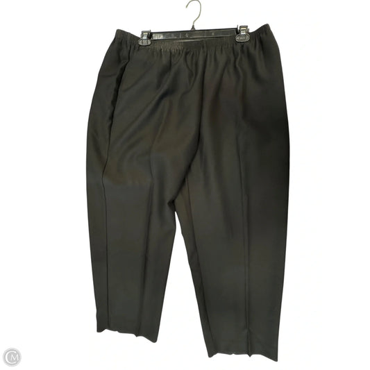 Pants Dress By Alfred Dunner In Black, Size: 24