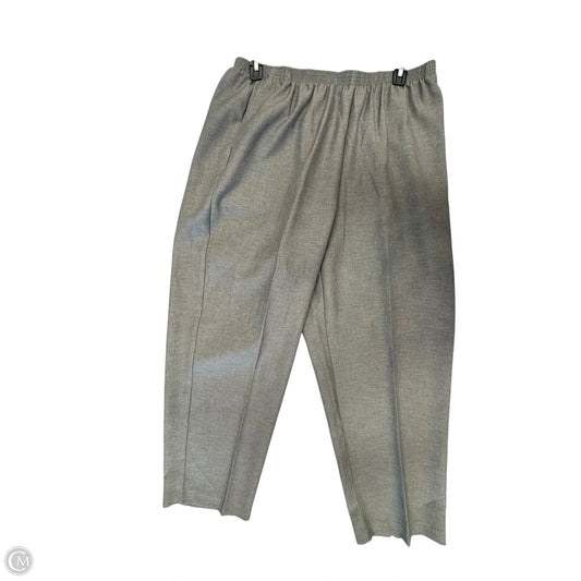 Pants Dress By Alfred Dunner In Grey, Size: 22