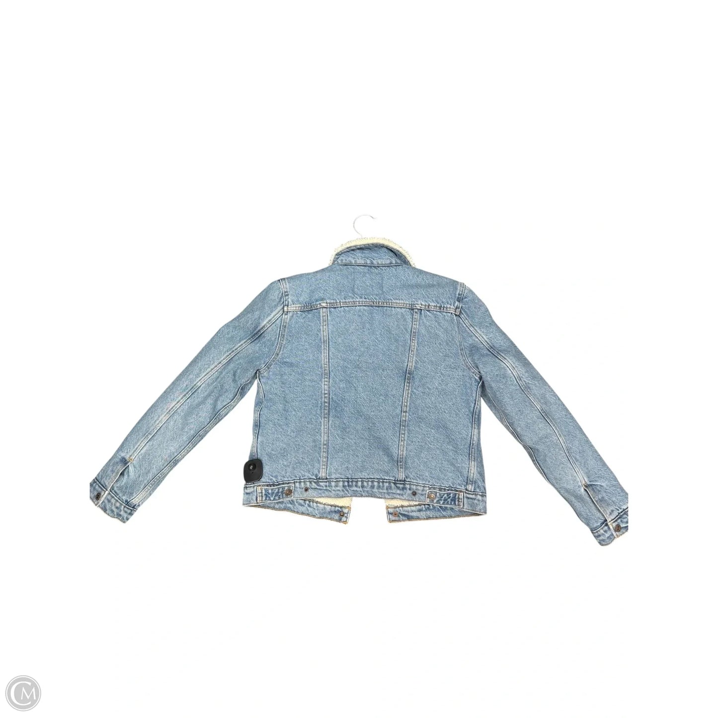 Jacket Denim By Levis In Blue Denim, Size: M