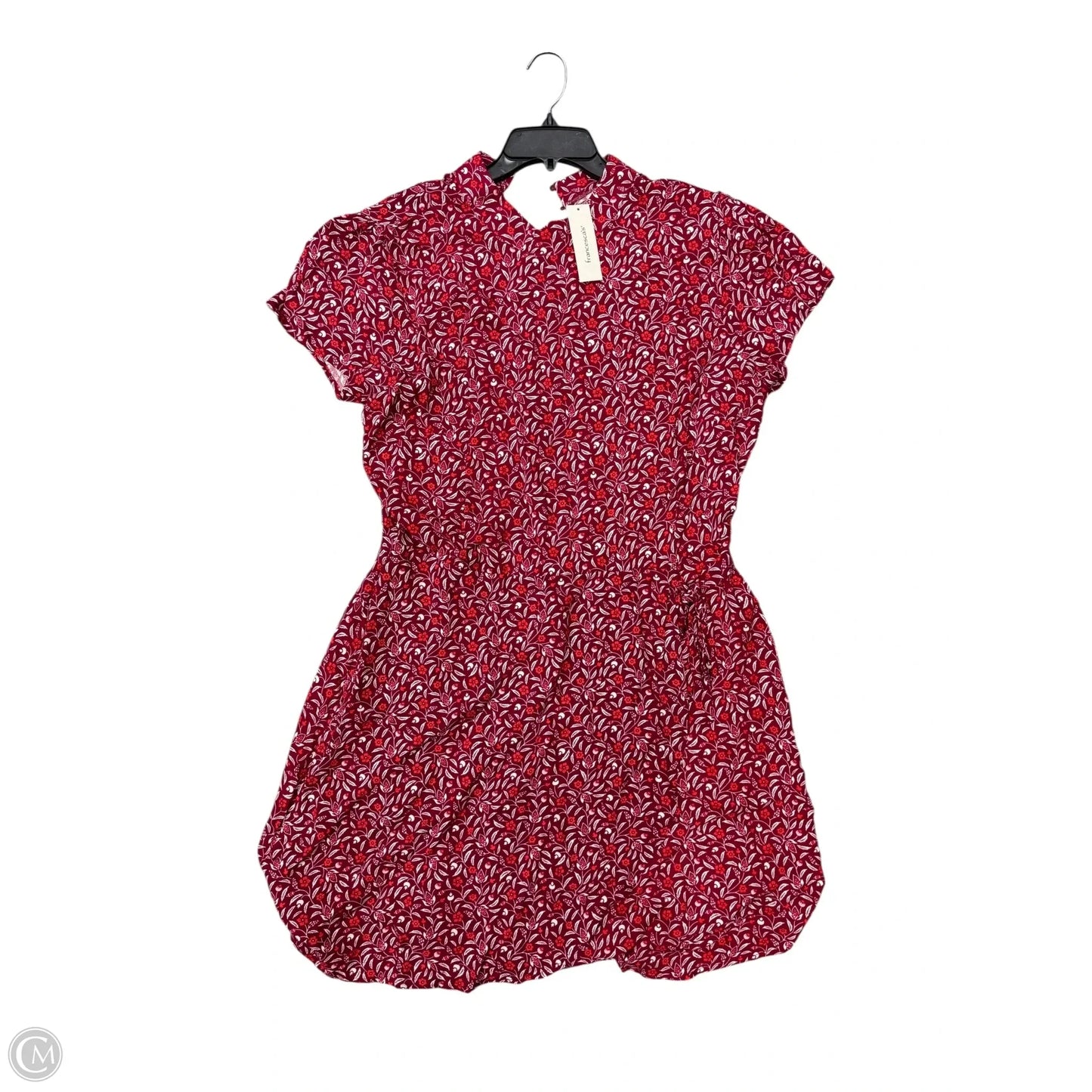 Dress Casual Midi By Mi Ami In Red, Size: 2x