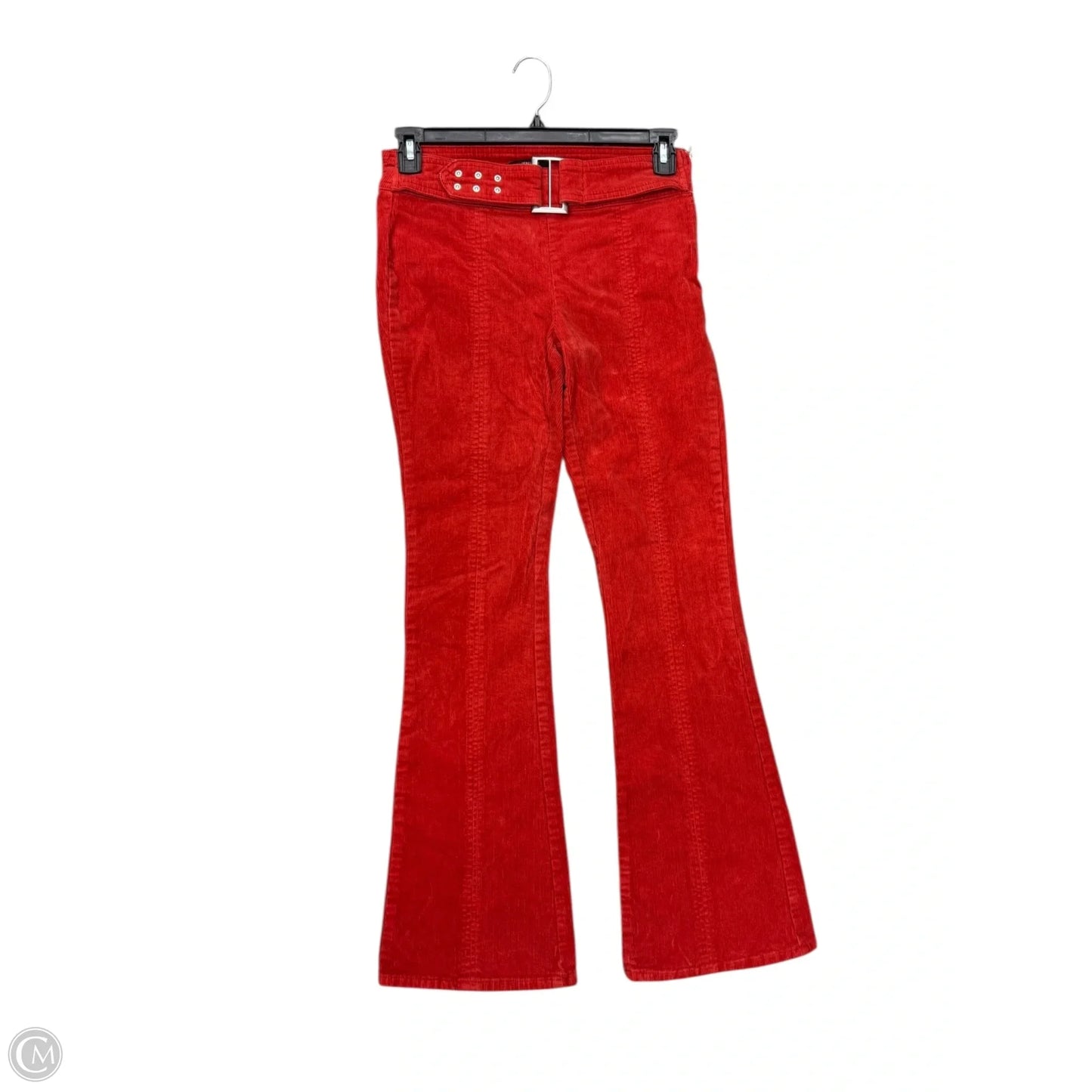 Pants Corduroy By Forever 21 In Red, Size: L