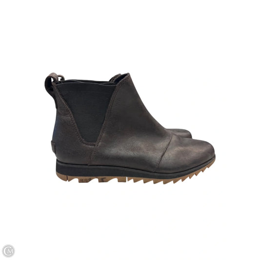 Boots Ankle Flats By Sorel In Brown, Size: 7.5
