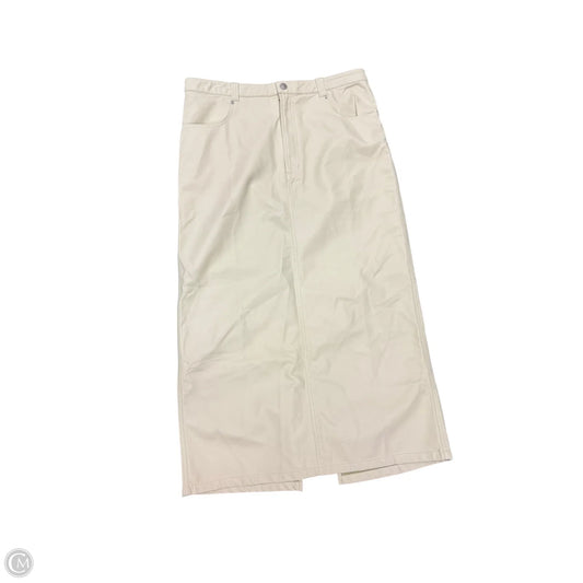 Skirt Maxi By Free People In Cream, Size: 14
