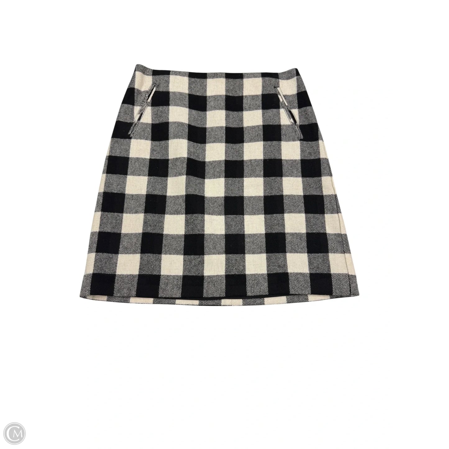 Skirt Mini & Short By Talbots In Checkered Pattern, Size: 2